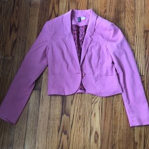 Pink blazer